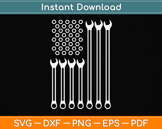 Repairman Cool Patriotic USA Flag Svg Png Dxf Digital Cutting File