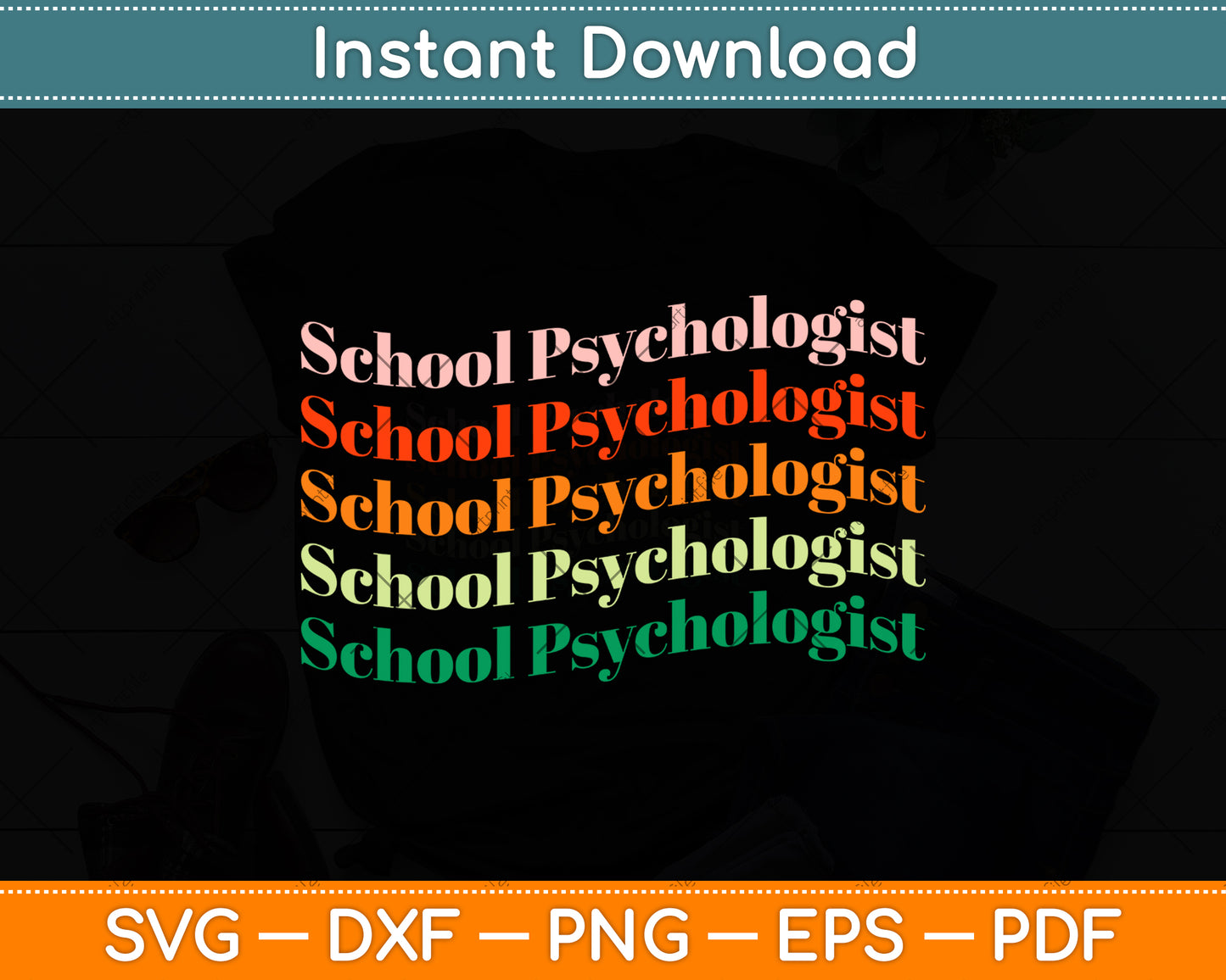 School Psychologist Svg Png Dxf Digital Cutting File