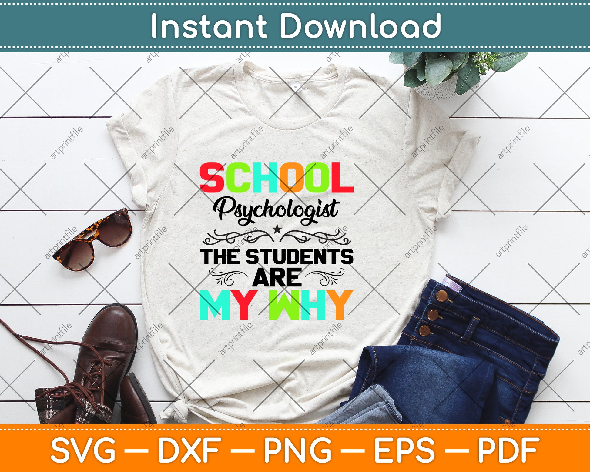 School Psychologist The Students Are My Why Svg Png Dxf Digital Cutting File