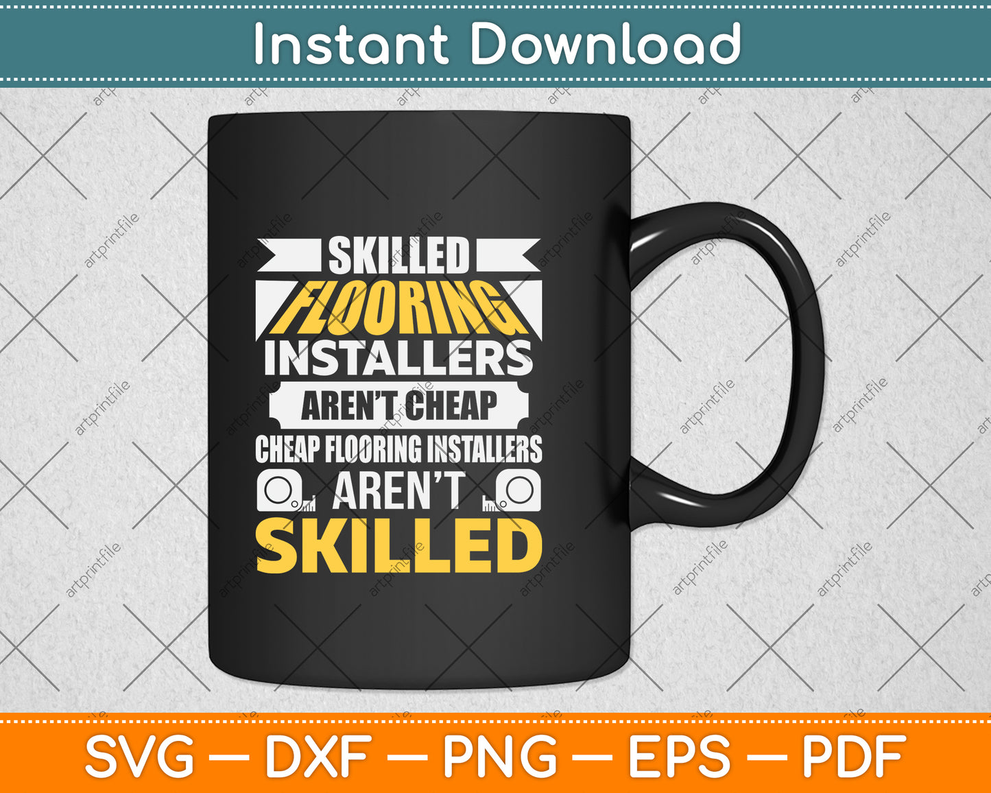 Skilled Floor Installation Aren't Cheap Svg Png Dxf Digital Cutting File