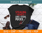 Stealing Heart Like I Steal Pucks Valentines Day Hockey Svg Png Dxf Digital Cutting File