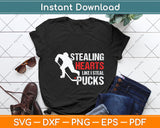 Stealing Heart Like I Steal Pucks Valentines Day Hockey Svg Png Dxf Digital Cutting File