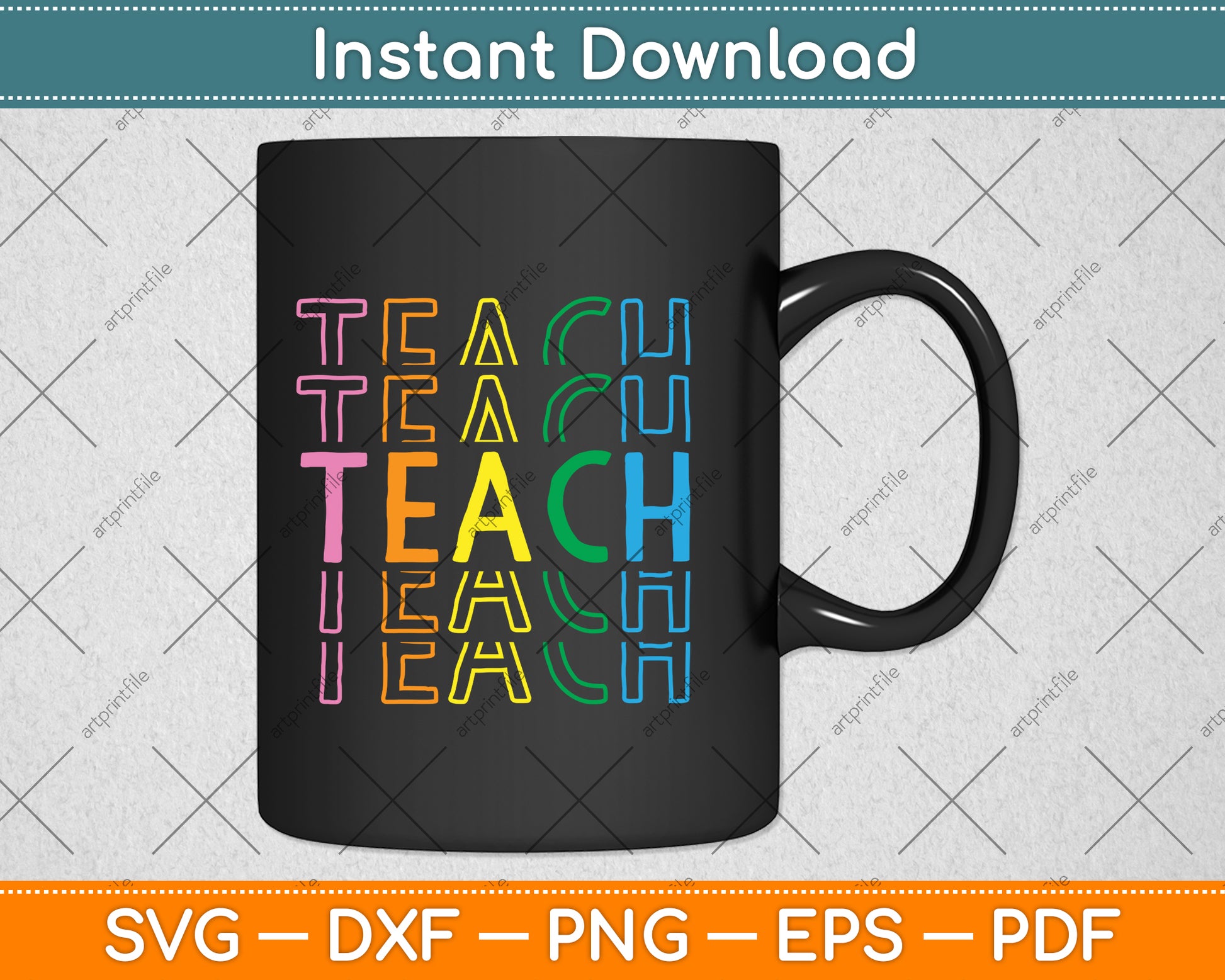 Teacher Inspirational Svg Png Dxf Digital Cutting File