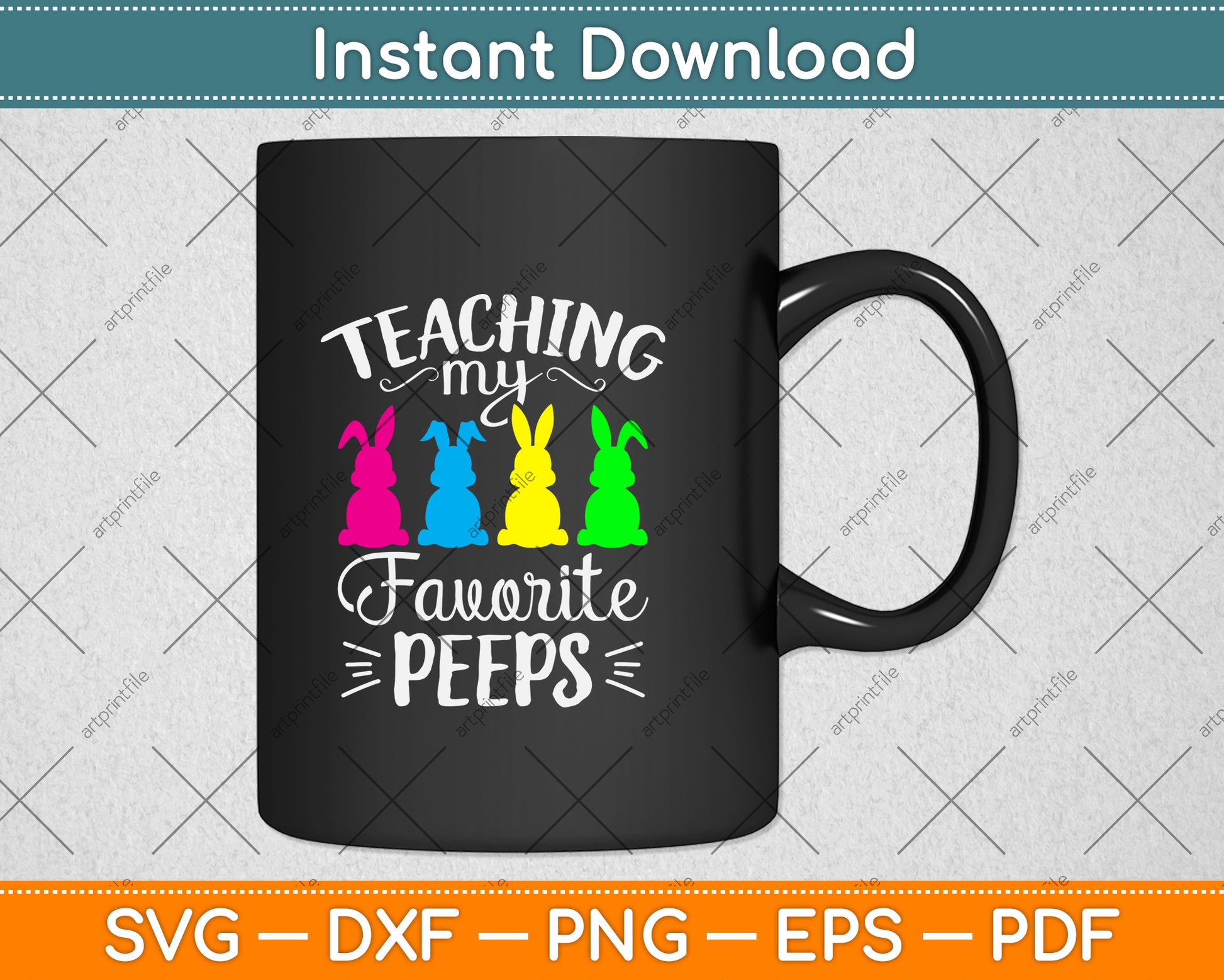 Teaching My Favorite Peeps Svg Png Dxf Digital Cutting File