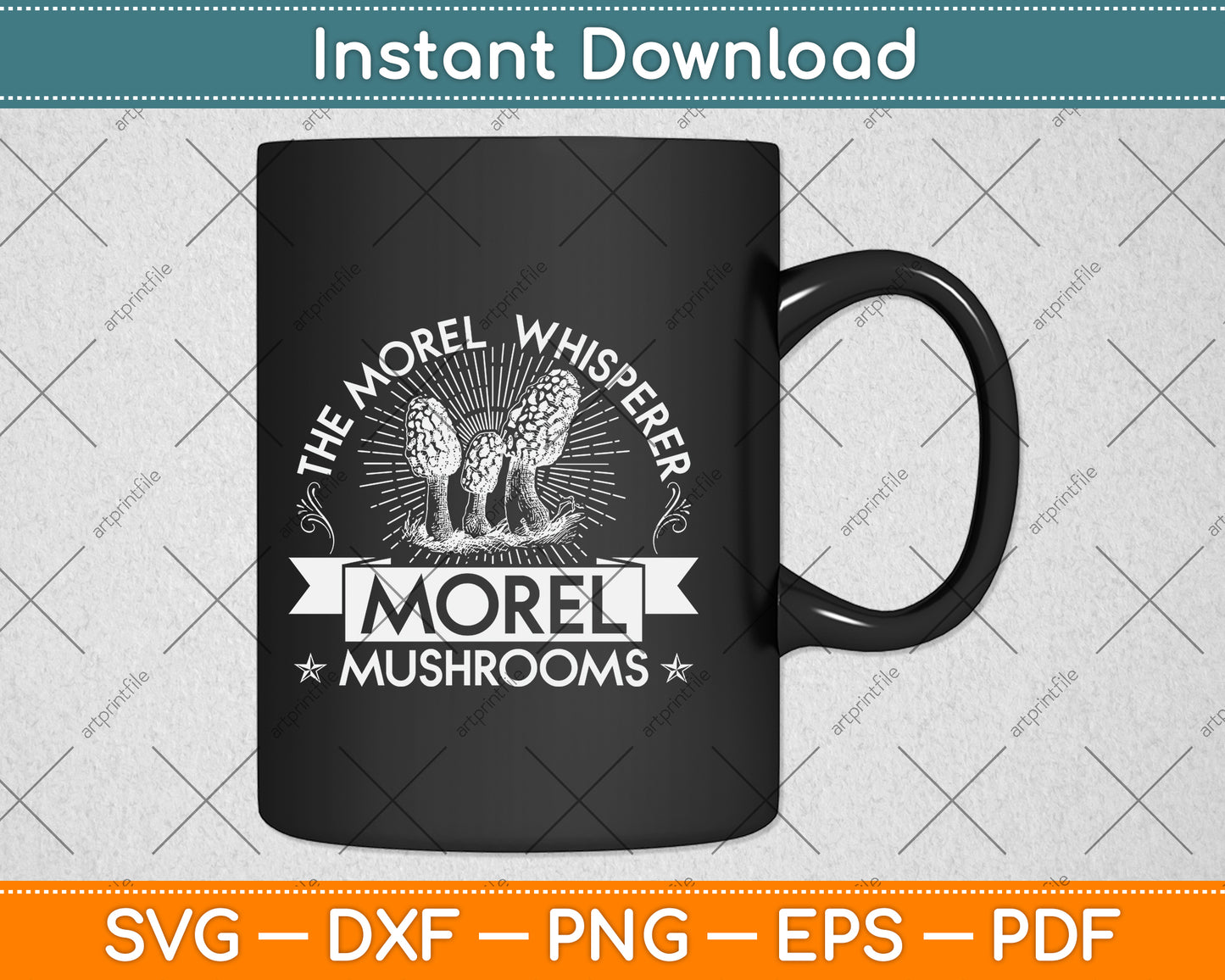 The Morel Whisperer Morel Mushrooms Svg Png Dxf Digital Cutting File