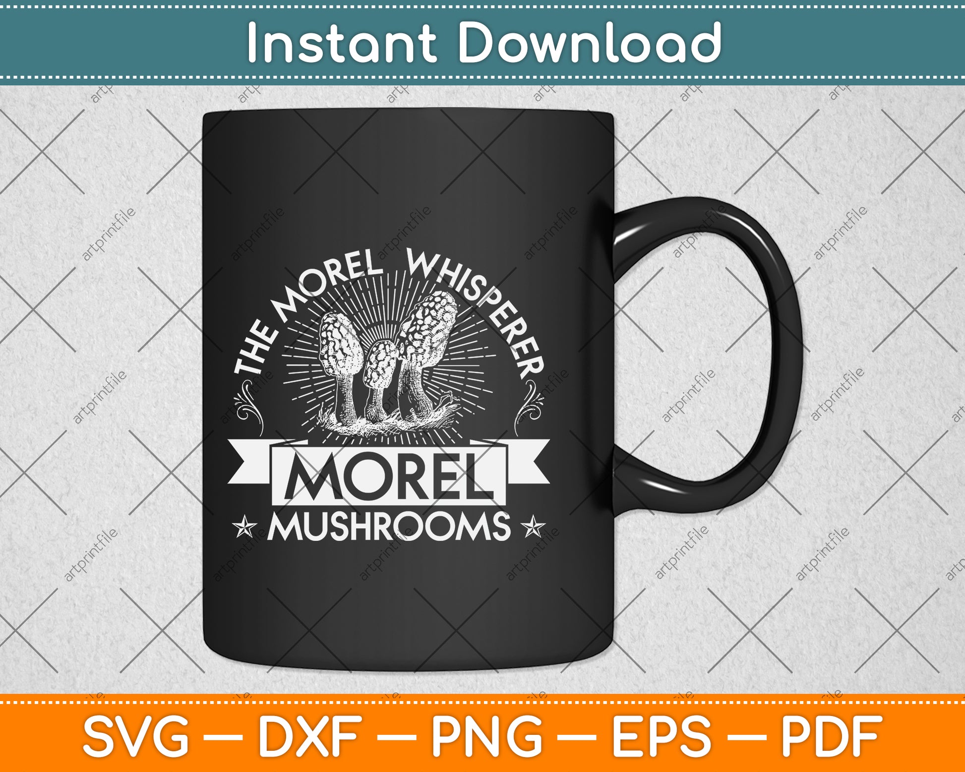 The Morel Whisperer Morel Mushrooms Svg Png Dxf Digital Cutting File