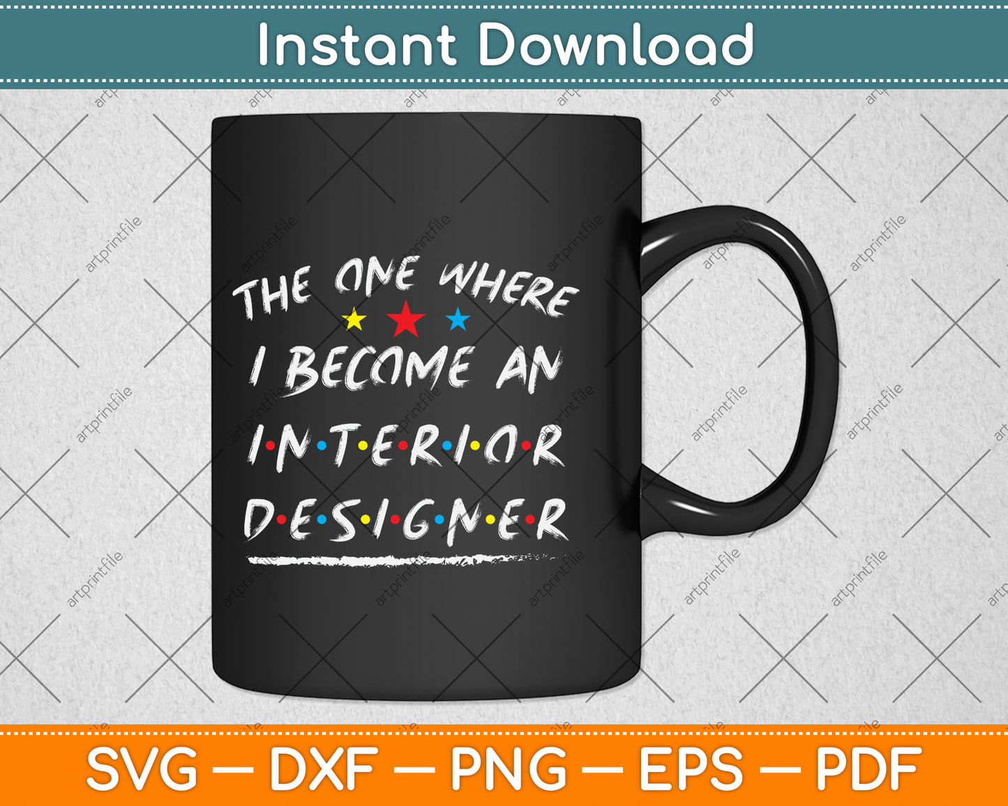 The One Where I Become An Interior Designer Svg Png Dxf Digital Cutting File