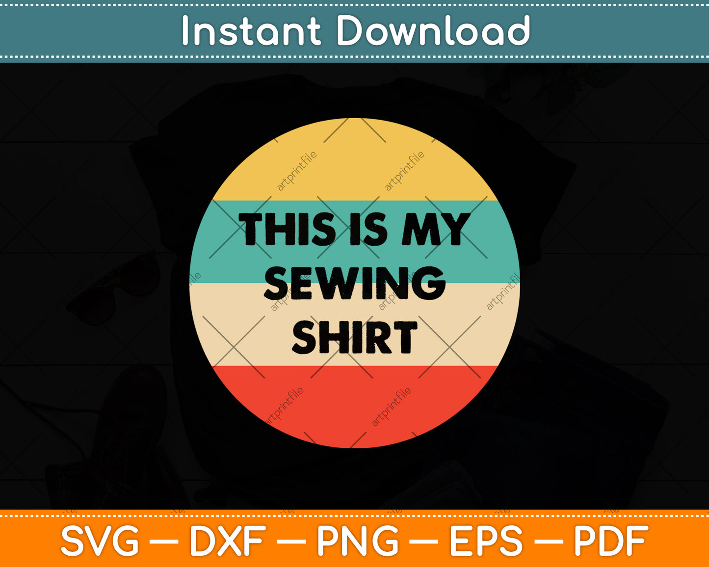 This Is My Sewing Shirt Svg Png Dxf Digital Cutting File