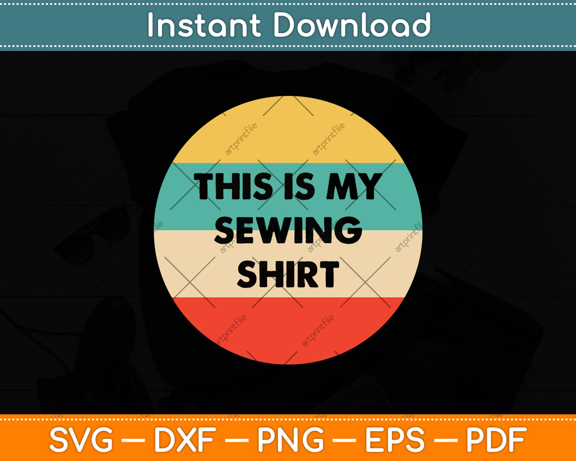 This Is My Sewing Shirt Svg Png Dxf Digital Cutting File