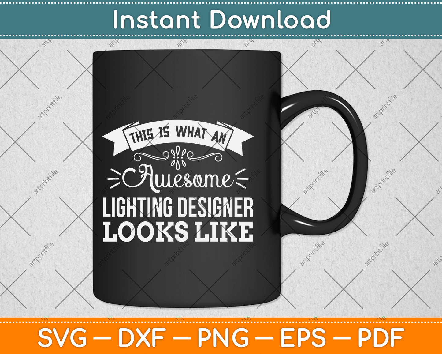 This Is What An Awesome Lighting Designer Looks Like Svg Png Dxf Digital Cutting File
