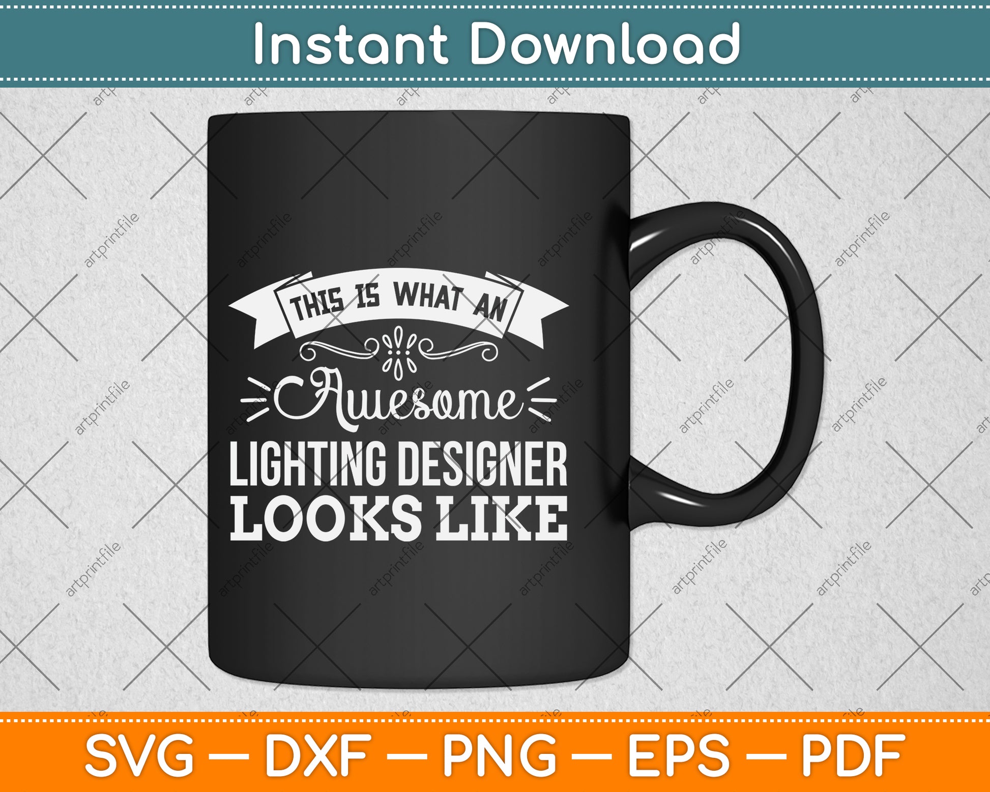 This Is What An Awesome Lighting Designer Looks Like Svg Png Dxf Digital Cutting File