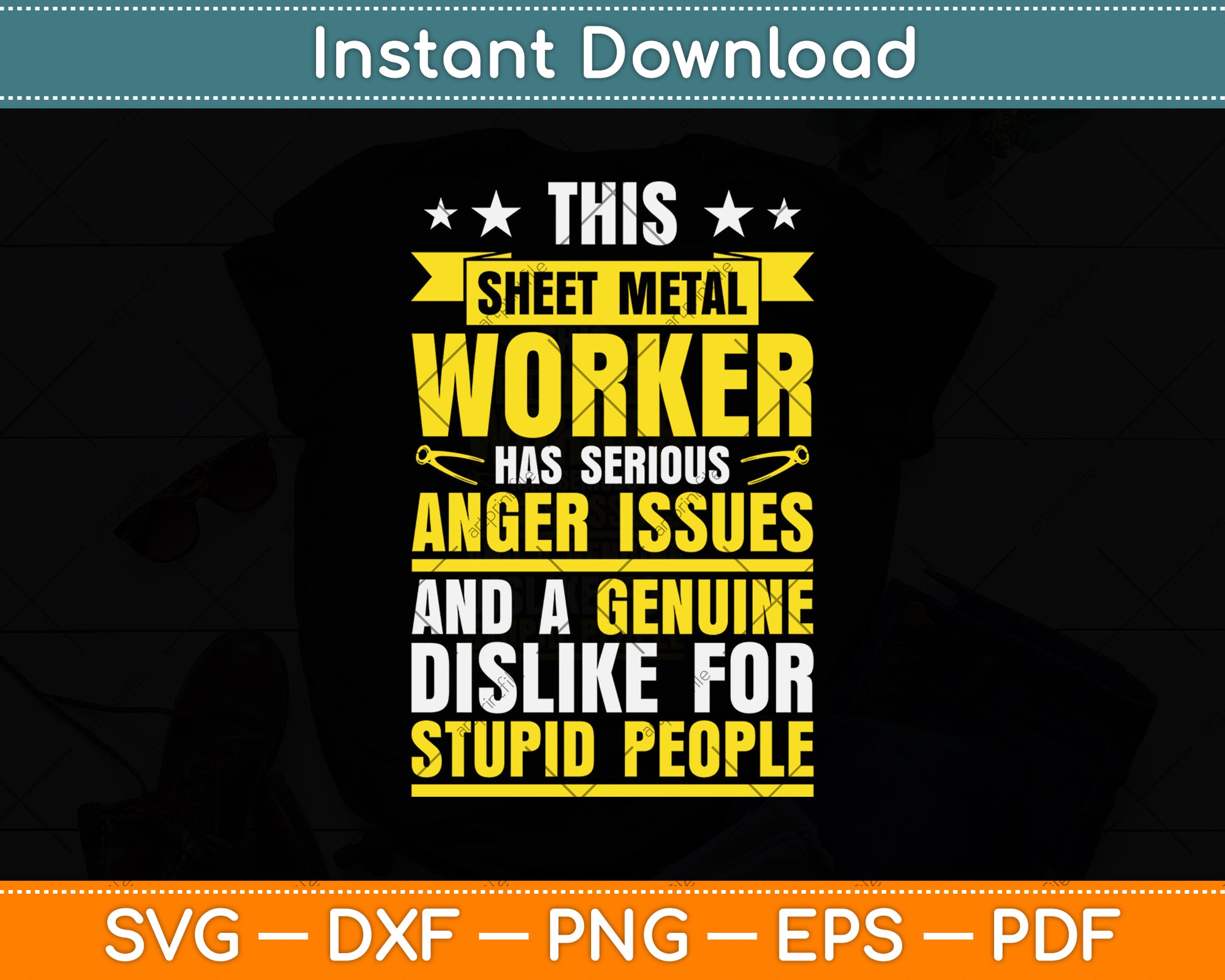 This Sheet Metal Worker Has Serious Anger Issues And A Genuine Dislike For Stupid Svg Cutting File