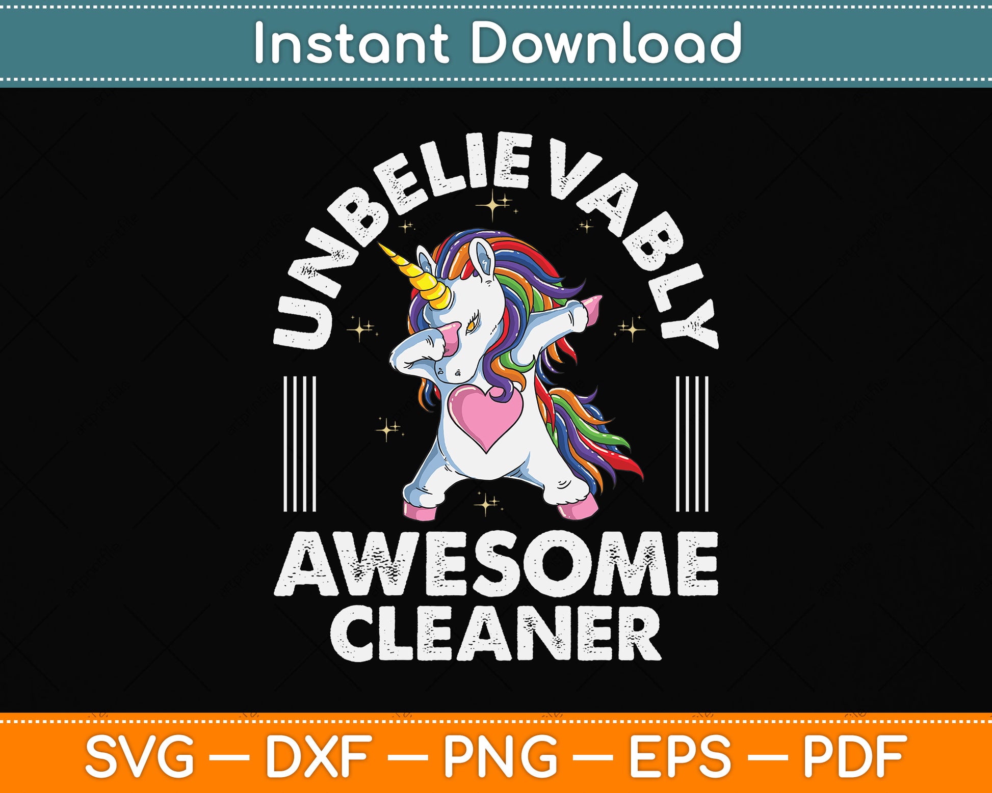 Unbelievably Awesome Cleaner Svg Png Dxf Digital Cutting File