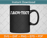 Vintage Retro Architect Svg Png Dxf Digital Cutting File