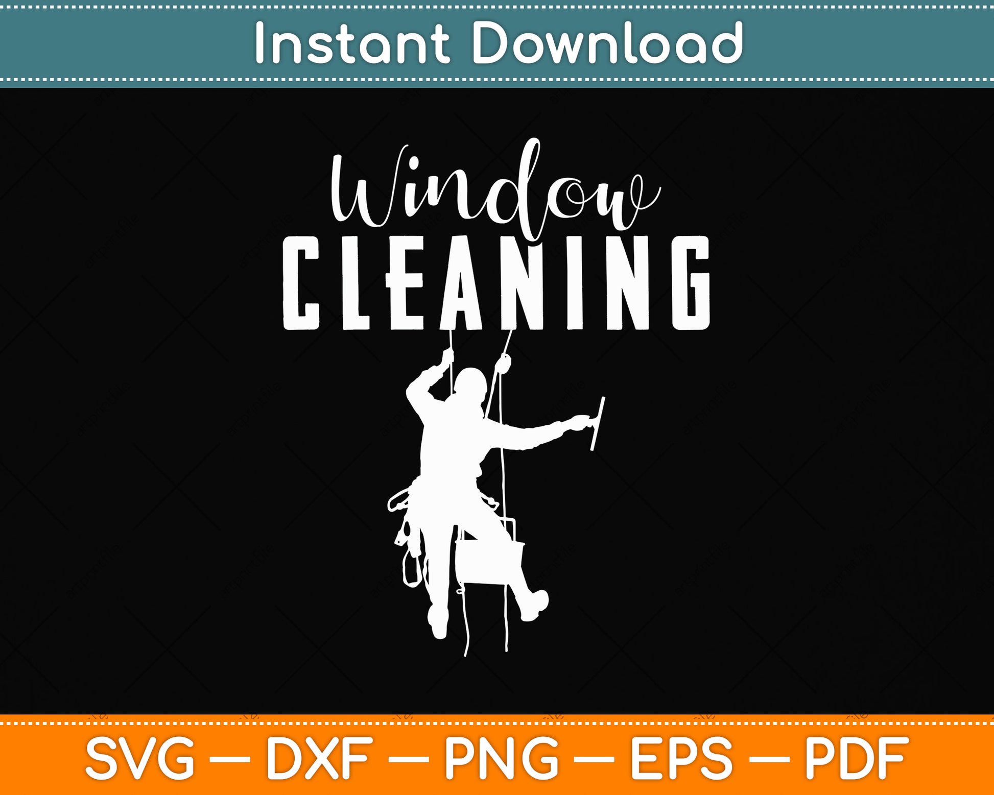 Window Cleaning Funny Fathers Day Svg Png Dxf Digital Cutting File