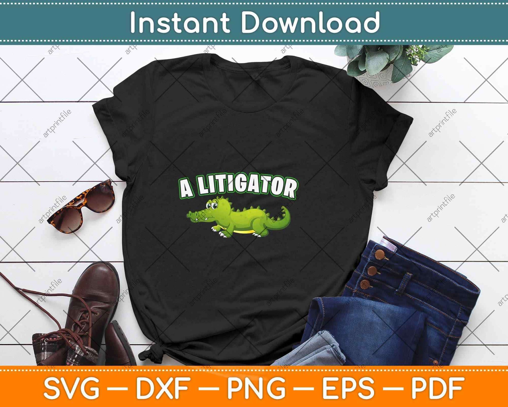 A Litigator Funny Lawyer Svg Png Dxf Digital Cutting File