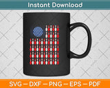 American Flag Bowling Bowler Gifts For Bowling Team Svg Png Dxf Digital Cutting File