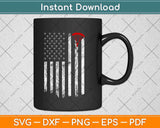 American Flag Patriotic Skydiving Svg Design Cricut Printable Cutting Files