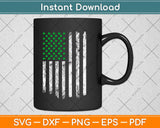 American Flag St. Patricks Day Drinking Offensive Svg Design