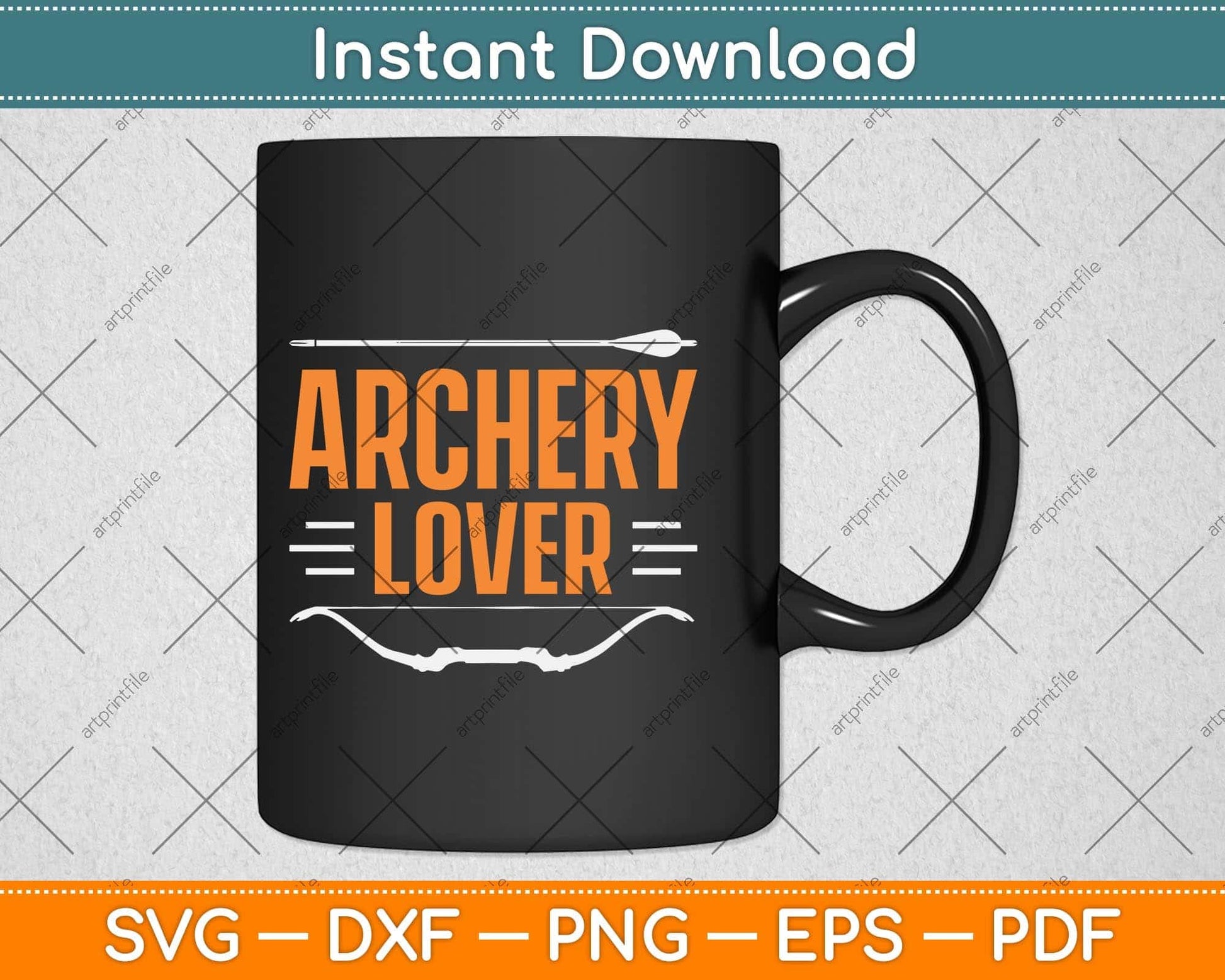 Archery Lover Archers Archery Svg Png Dxf Digital Cutting File