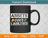 Assets Over Liabilities Accountant Svg Png Dxf Digital Cutting File