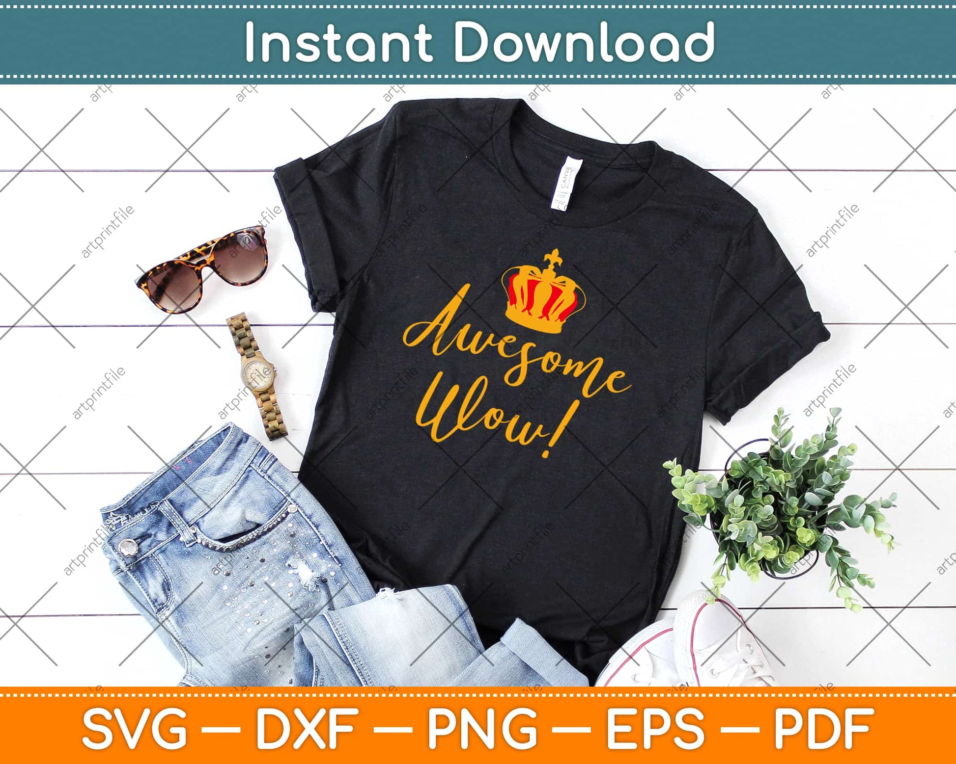 Awesome Wow Gift King George Founding Father Hamilton Svg Design Cricut Cut File