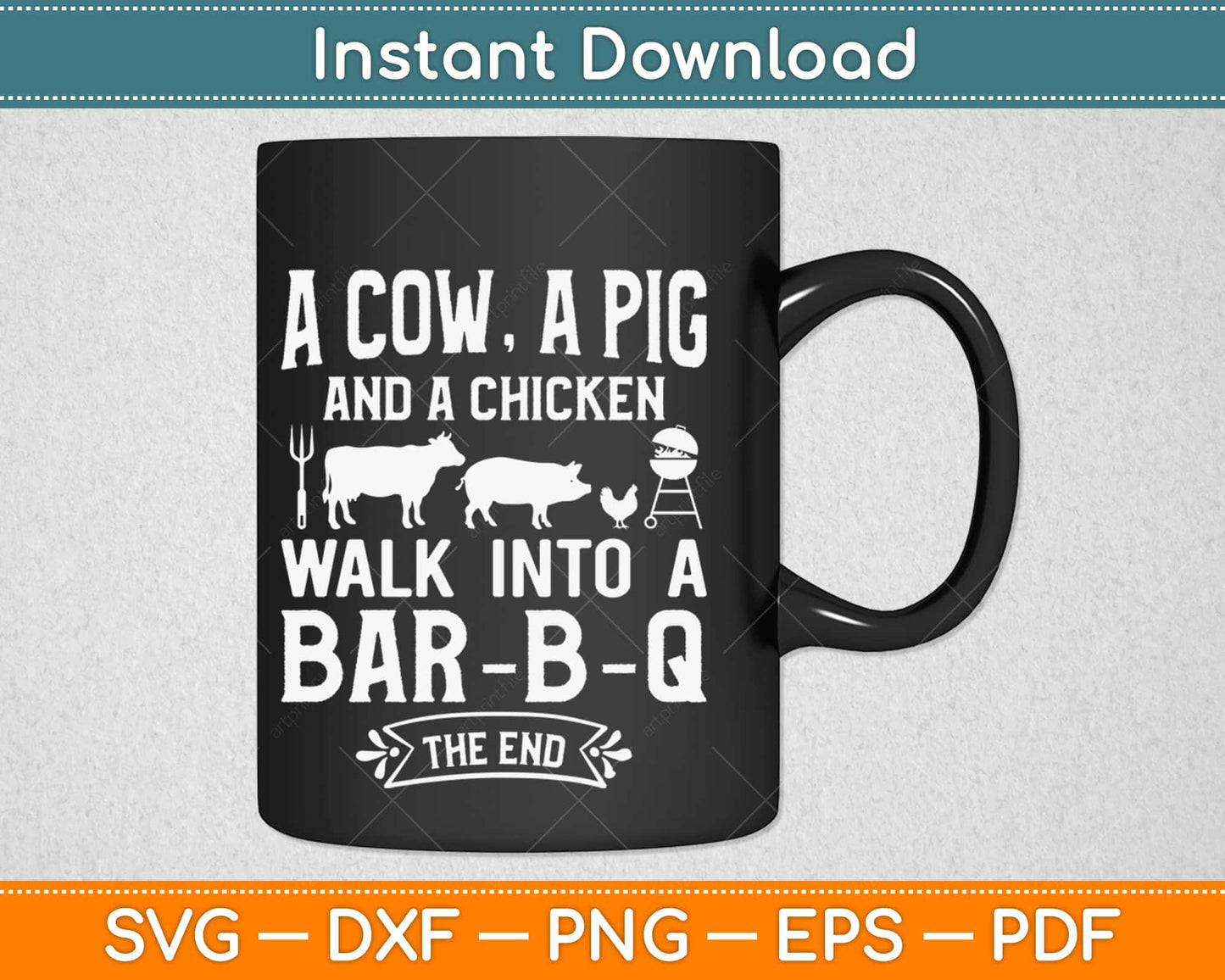 Barbecue BBQ Joke GIft For Grill Master Chef Svg Design Cricut Printable Cut Files