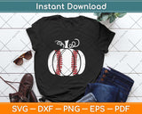 Baseball Face Scary Pumpkin Vintage Costume Halloween Svg Png Dxf Digital Cutting File