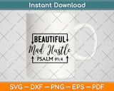 Beautiful Covered Girl Religious Svg Design Cricut Printable Cutting Files