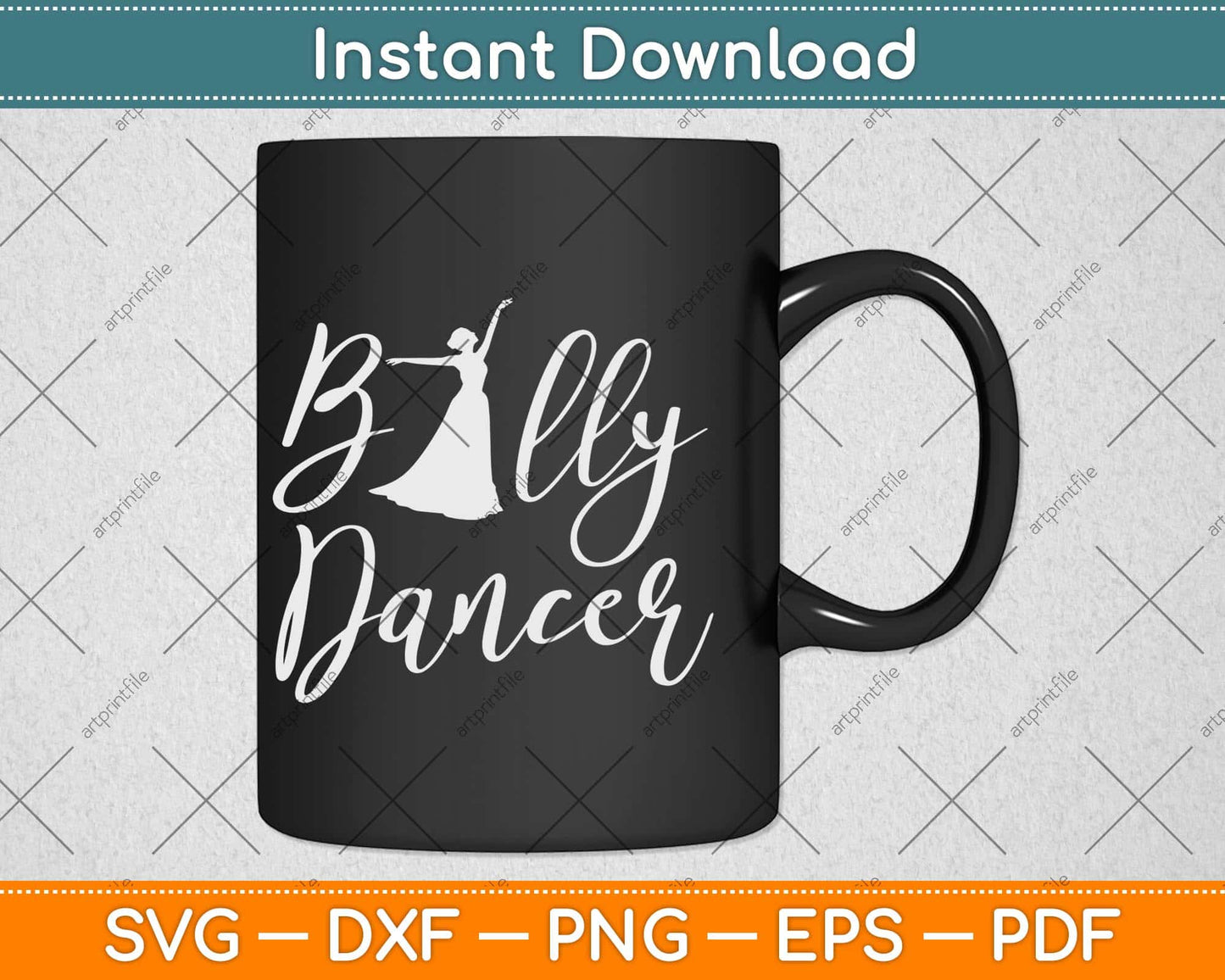 Belly Dance Gift Belly Dancer Fitness Birthday Svg Design Cricut Printable Cutting File