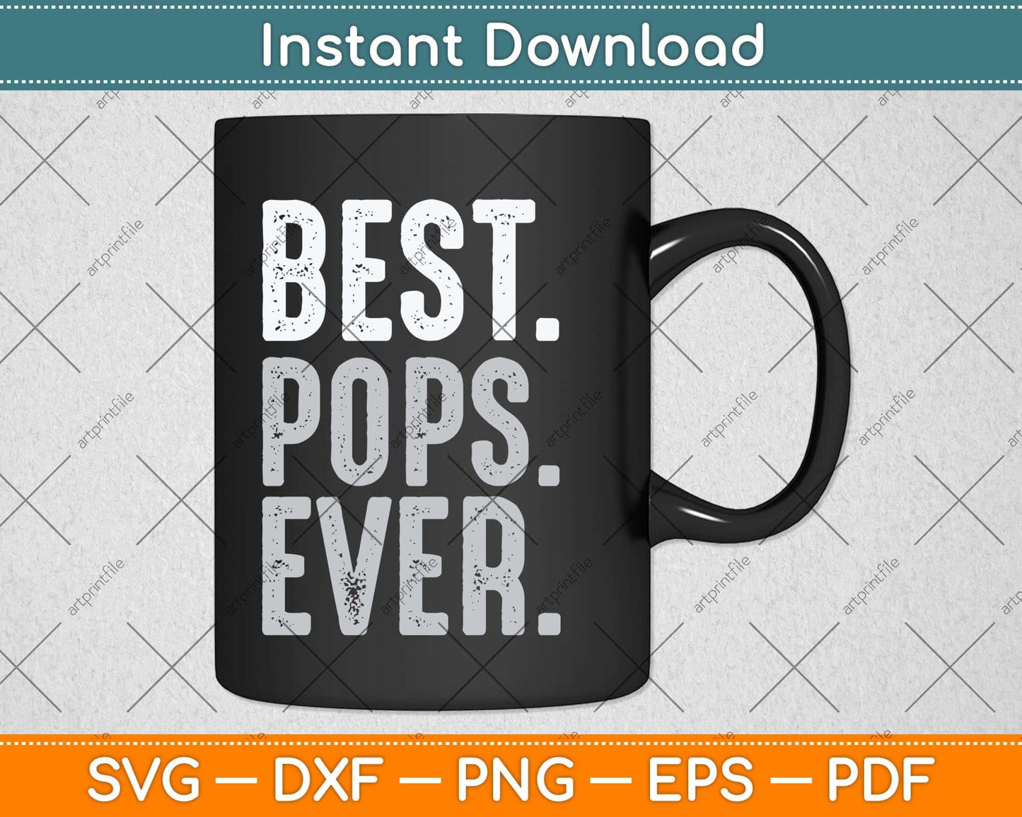 Best Dad Ever Best Pops Ever Protector Husband Fathers Day Svg Cutting File
