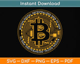 Bitcoin BTC Coin Crypto Trader #bitcoin Future Freedom Svg 