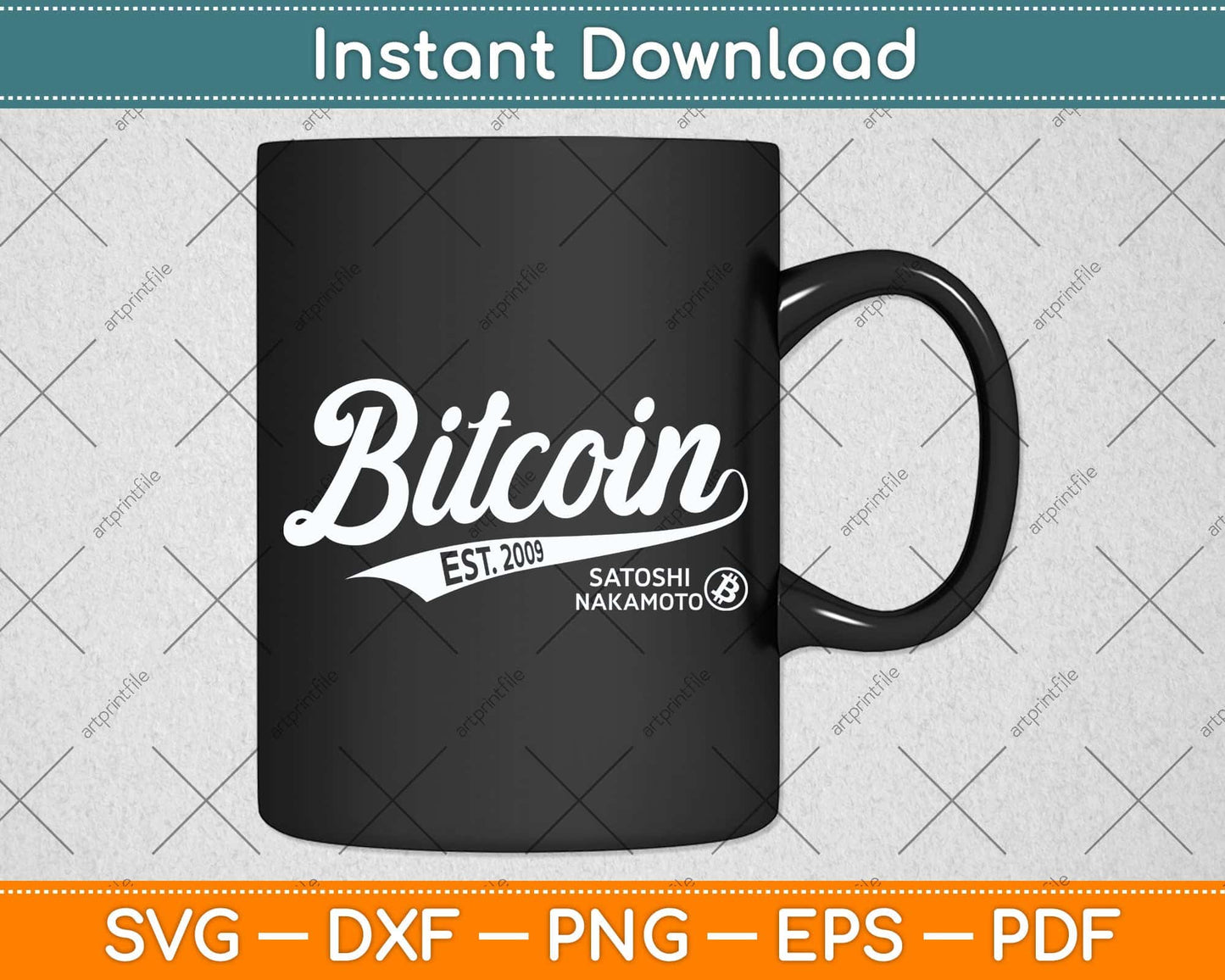 Bitcoin Logo BTC Crypto Currency Traders Blockchain Svg Png Dxf Digital Cutting File