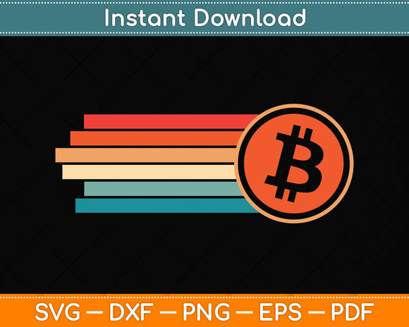Blockchains Crypto Cryptocurrency Bitcoins Miner Bitcoin Svg Png Dxf Digital Cutting File