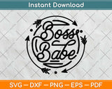 Boss Babe Svg Design Cricut Printable Cutting Files