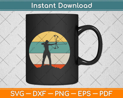 Bow Hunting Archery Svg Png Dxf Digital Cutting File