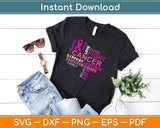 Breast Cancer Support Breast Cancer Awareness Svg Design Cricut Cut Files