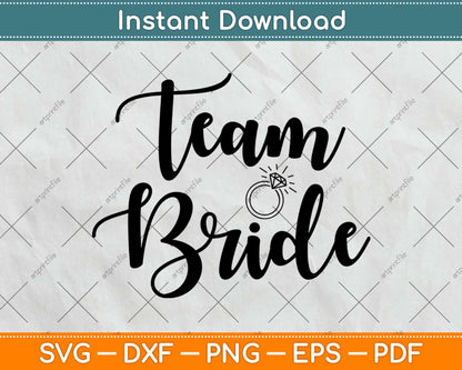 Bride Tribe Svg Design Cricut Printable Cutting Files