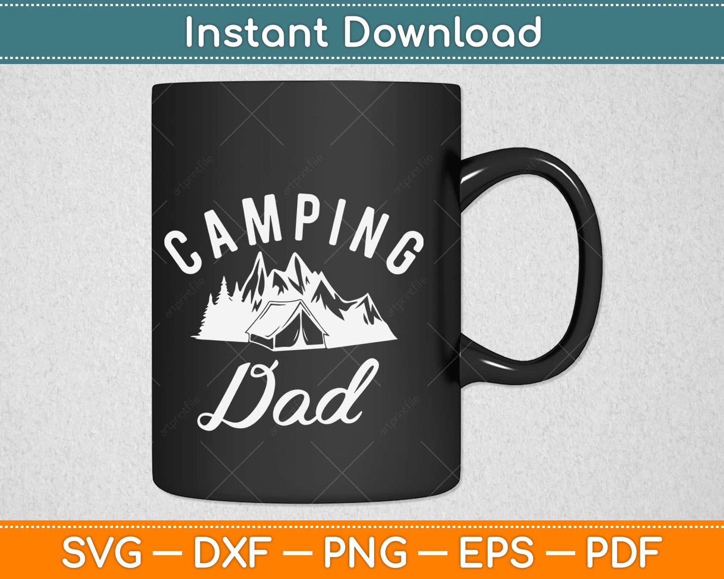 Camping Dad Svg Png Design Cricut Printable Cutting Files