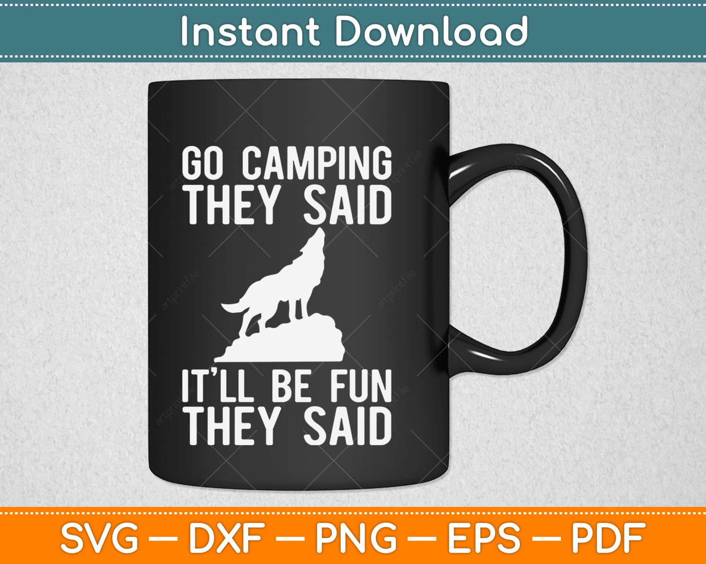 Camping Gear Svg Design Cricut Printable Cutting Files