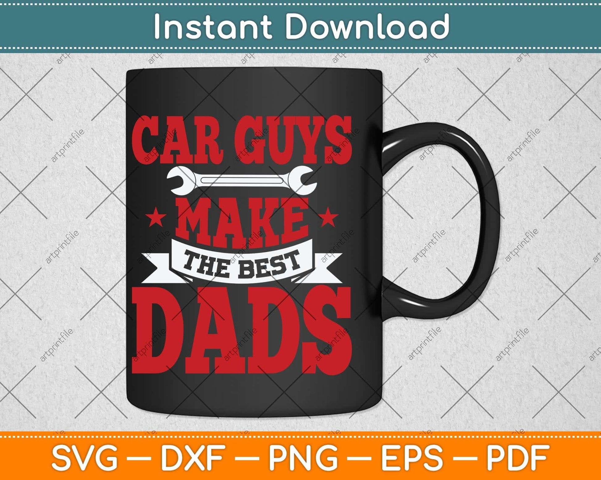 Car Guys Make The Best Dads Funny Garage Mechanic Dad Svg Png Dxf Cutting File