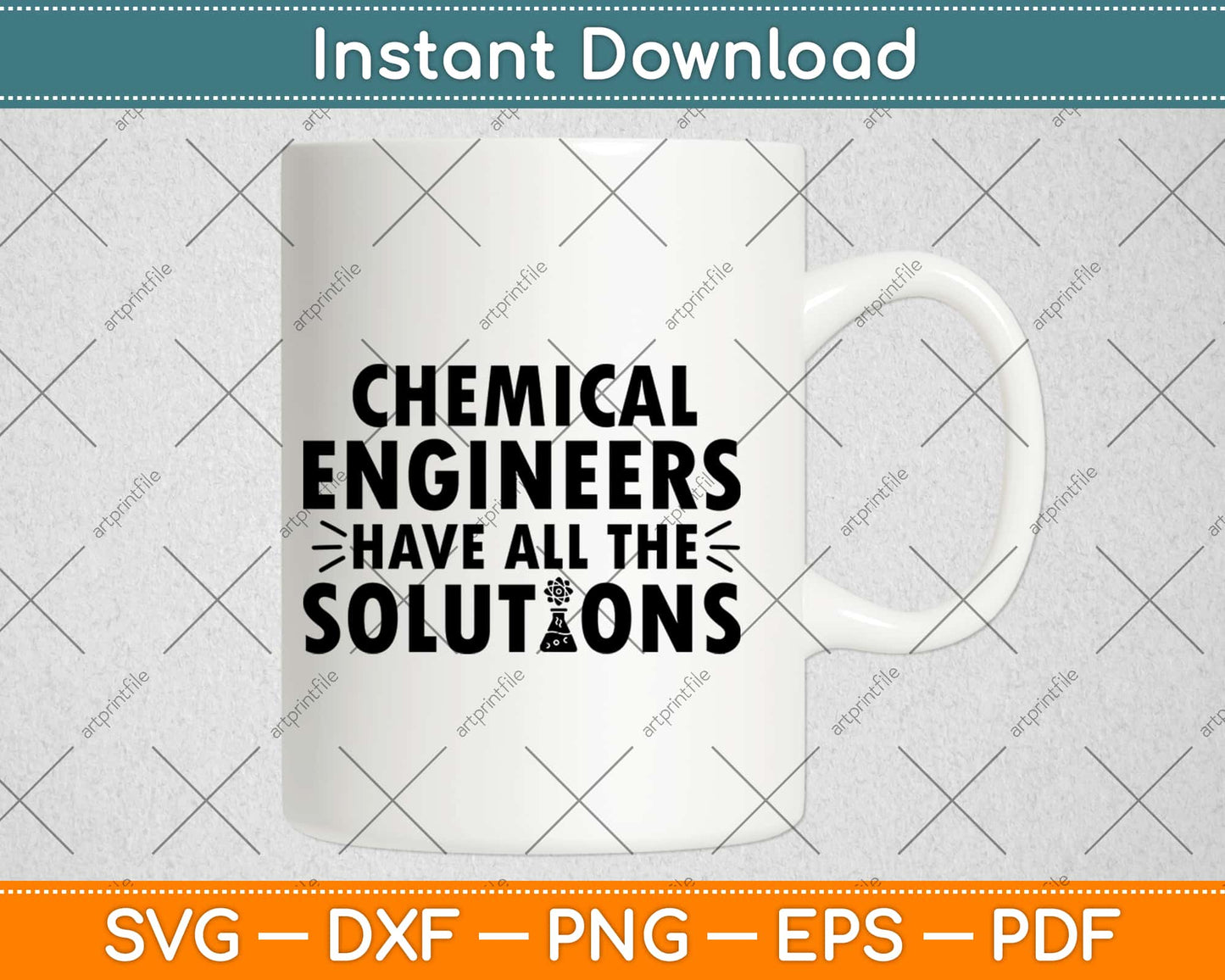 Chemical Engineer Solutions Engineering Svg Design Cricut Printable Cutting Files