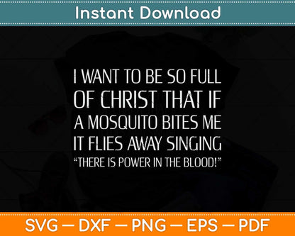 Christian Jesus Funny Religious Bible Mosquito Svg Png Dxf Digital Cutting File