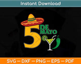 Cinco De Mayo 5 Cinco De Mayo Mexican Fiesta Party Svg Png Dxf Digital Cutting File