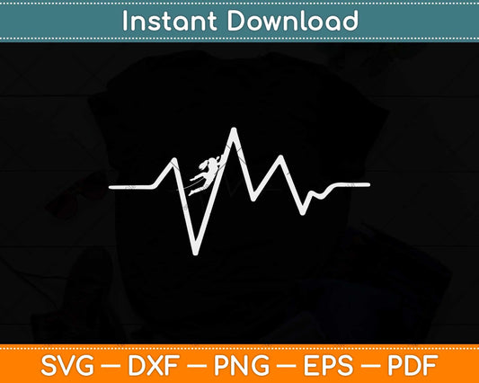 Climbing Heartbeat Rock Mountain Bouldering Svg Png Dxf Digital Cutting File
