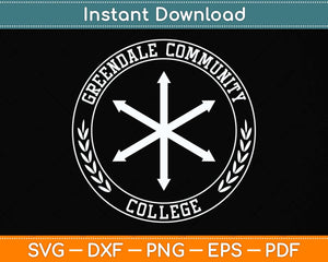 Community Greendale Community College Symbol Svg Png Dxf Digital Cutting File