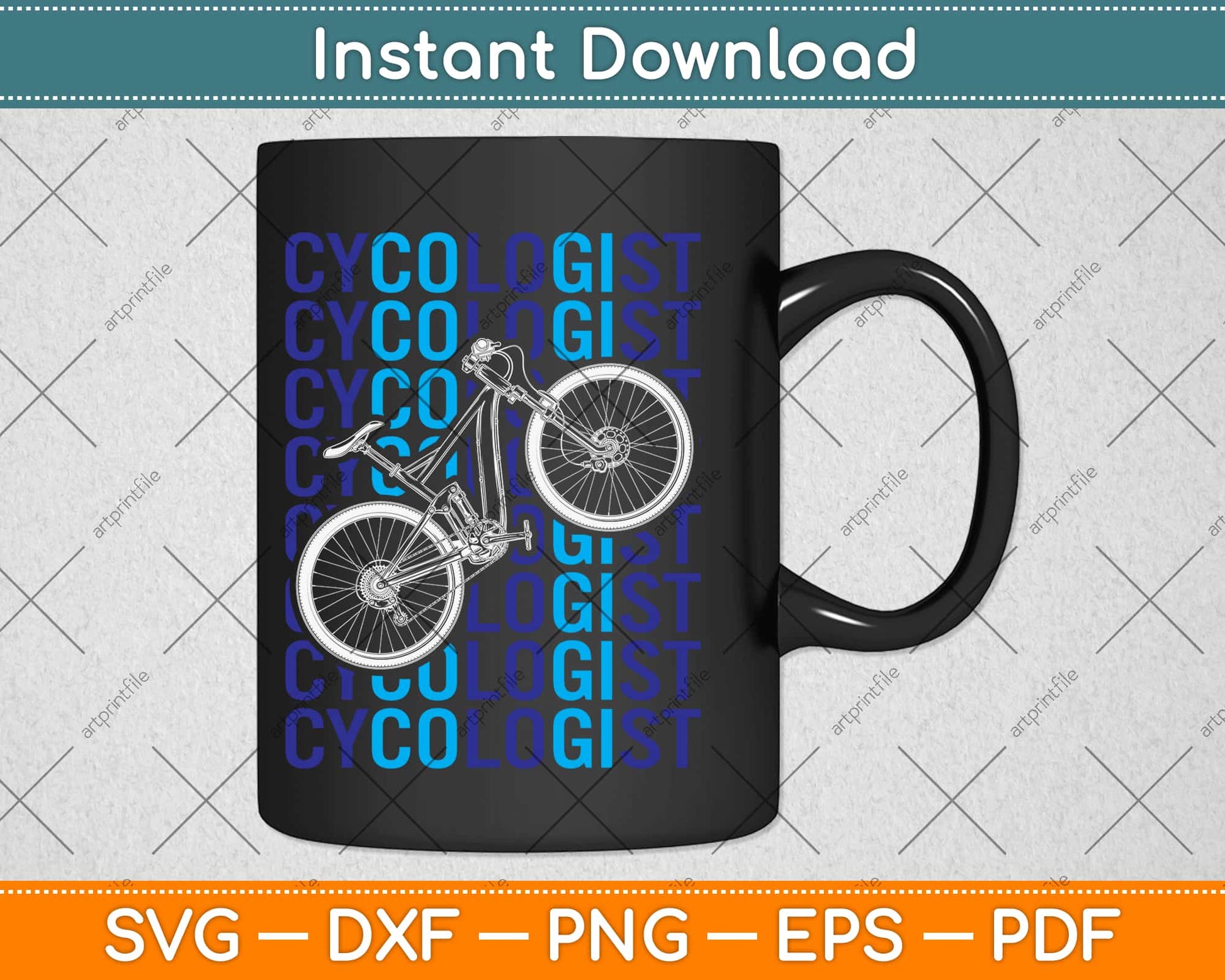 Cycologist Cycling Svg Design Cricut Printable Cutting Files