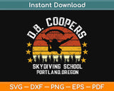 D. B. Coopers Skydiving School Portland Oregon Svg Design