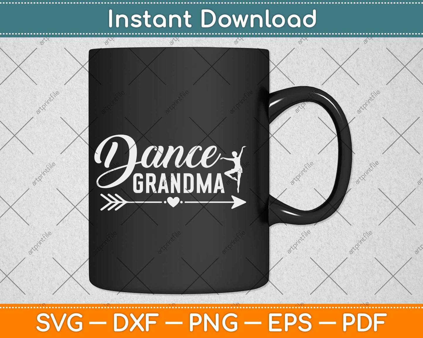 Dance Grandma Mothers Day Gifts Women Dancer Svg Design