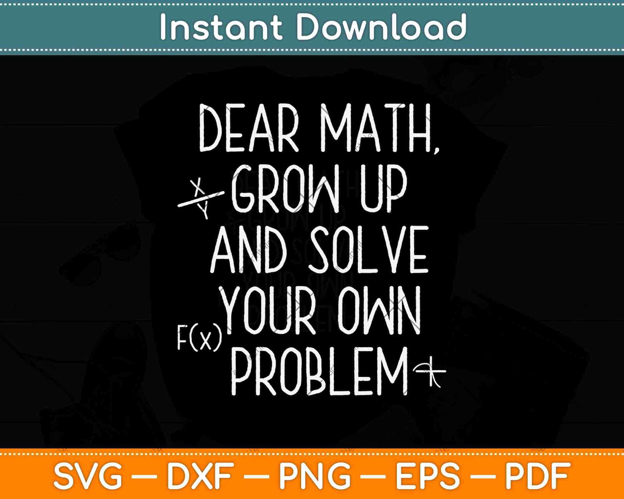 Dear Math Quotes